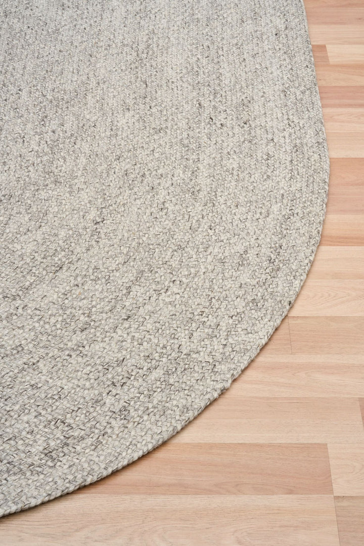 Cora Oval Rug | Smoke