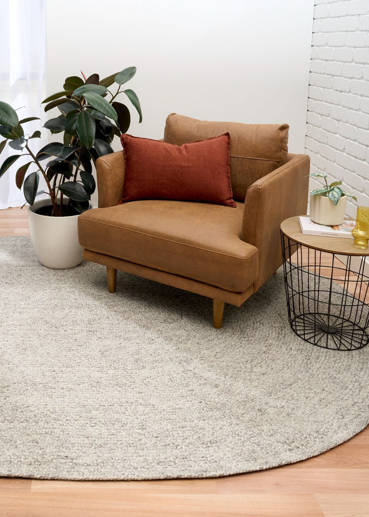 Cora Oval Rug | Smoke