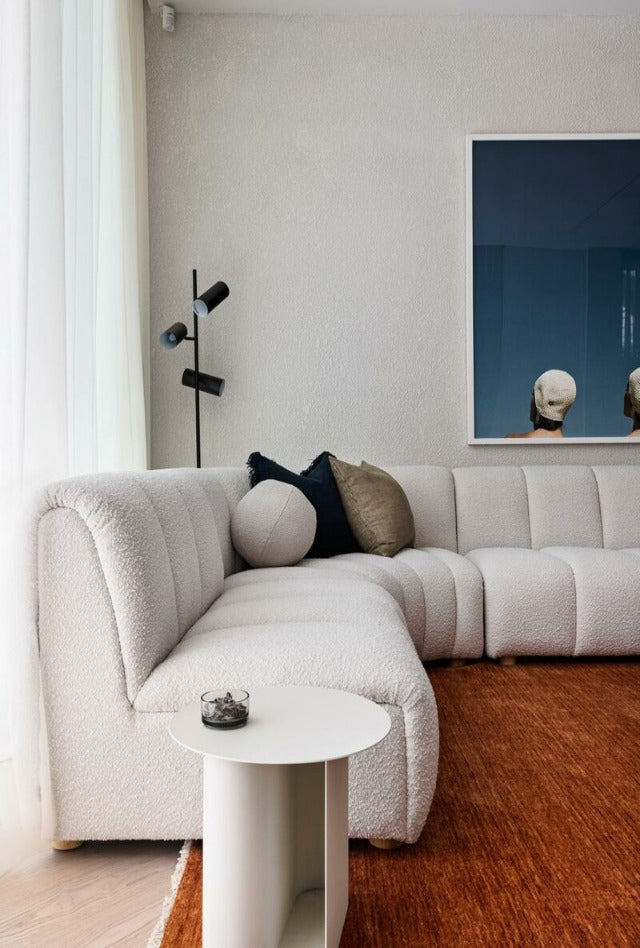 Diva Hand Knotted Wool Rug | Ochre - Enquire now for availability