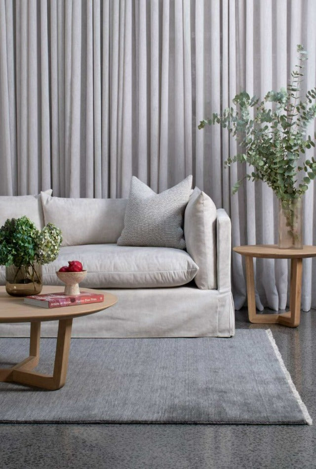 Diva Hand Knotted Wool Rug | Shadow - Enquire now for availability