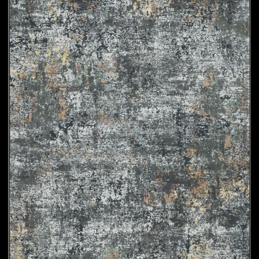Canyon Sonian Rug | Greys & Citrus mix