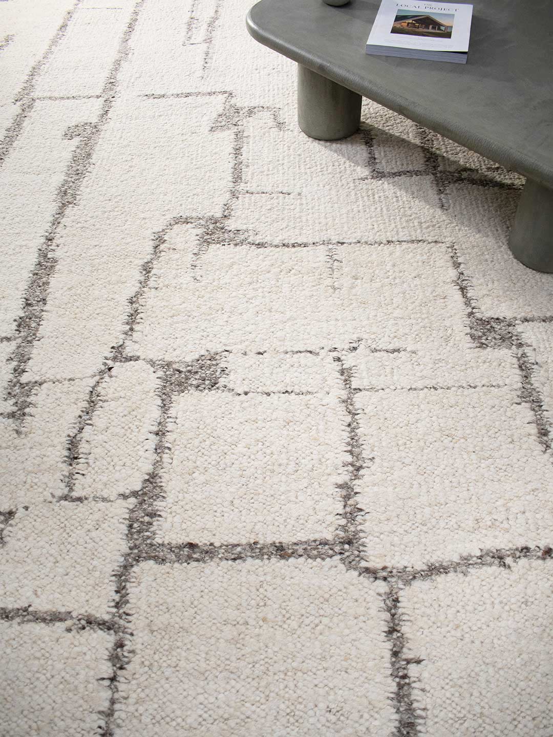 Heras Rug | Ivory and Taupe