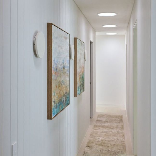 Madrid Dotts Beige | Custom Cut Length Hall Runner x 80cm wide| $69 per metre | Deb & Andy | Hallway Week 2019