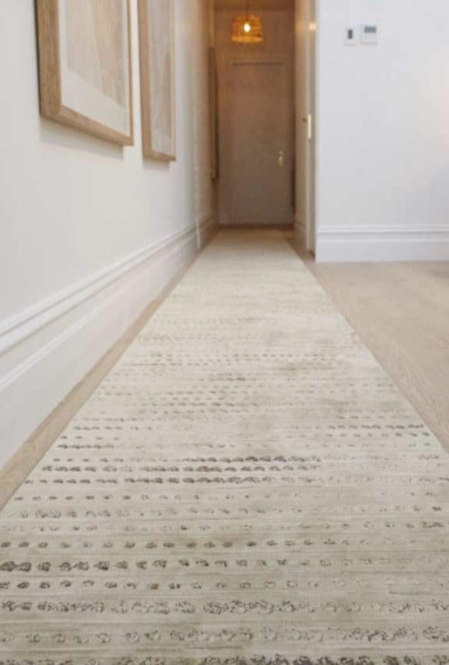 Madrid Dotts Beige Rug | Beige Tan Grey