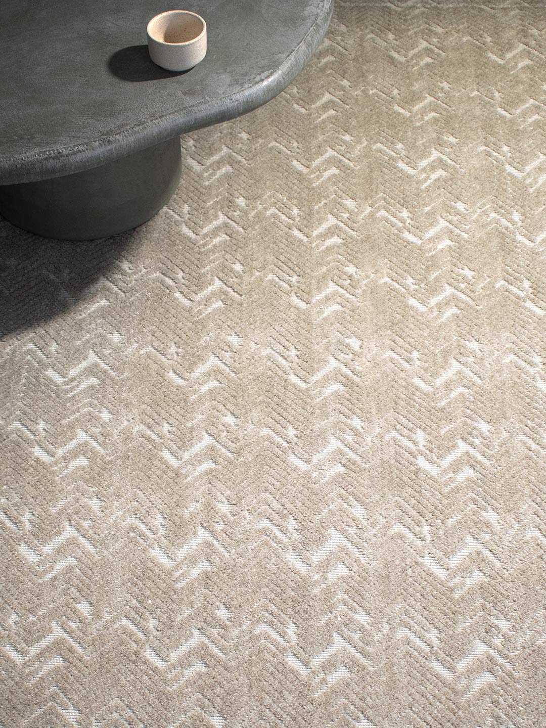 Pavona Rug | Linen