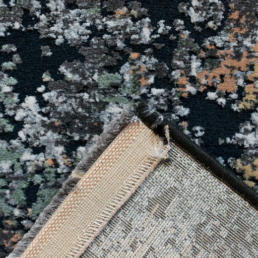 Canyon Sonian Rug | Greys & Citrus mix