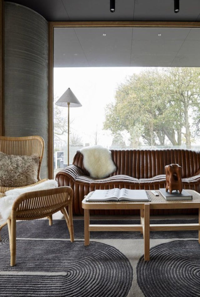 Viper Ink Rug | Grey - Enquire now for availability