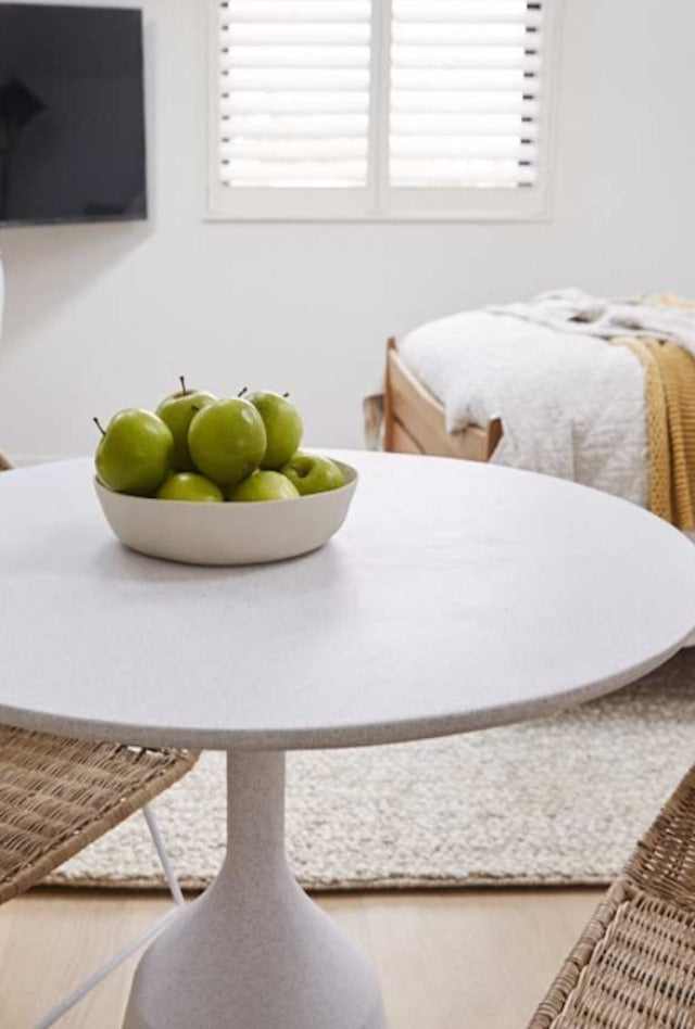 Volume Ice Coffee Rug | Creamy beige