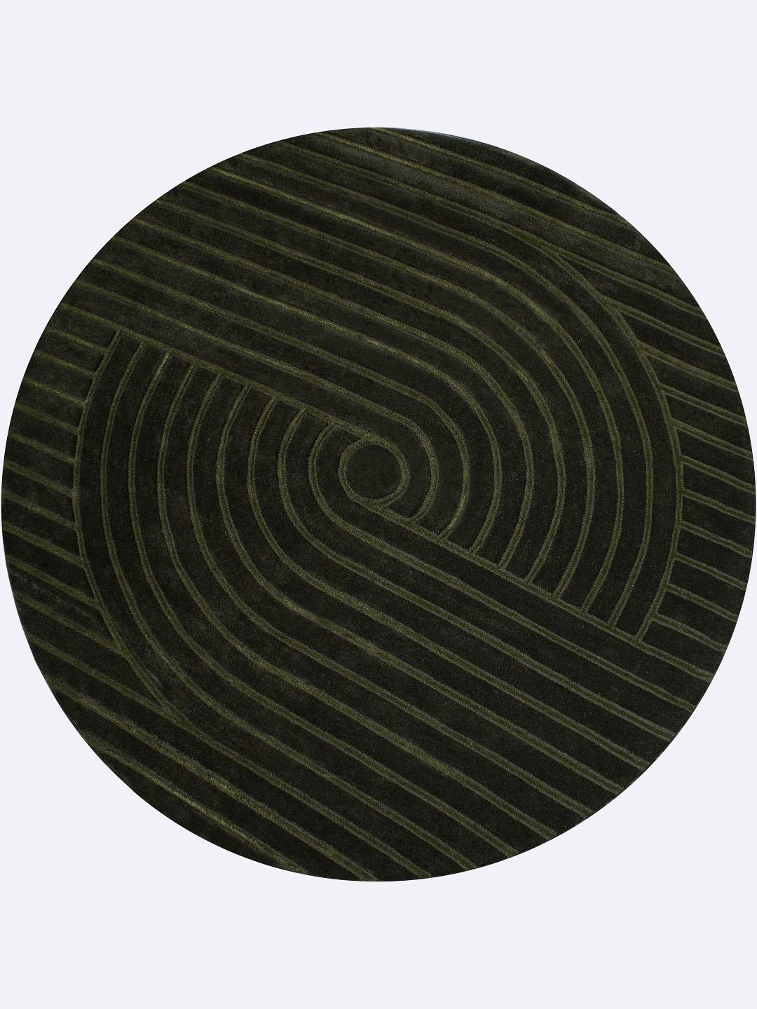 Zeus Round Rug | Mangrove