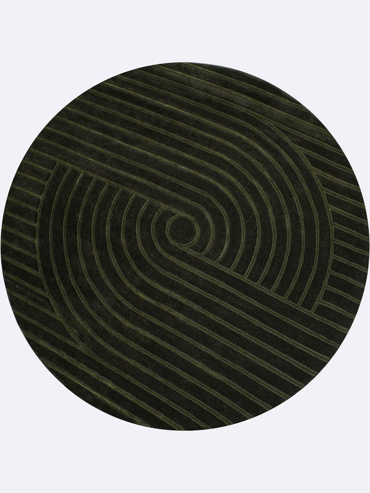 Zeus Round Rug | Mangrove