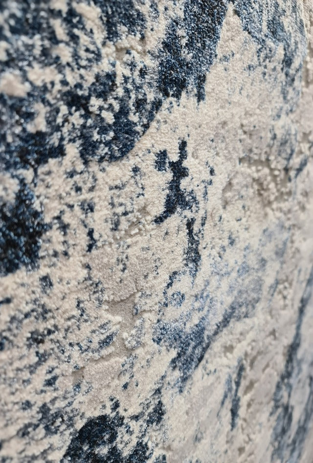 Canyon Marianna Rug | Grey & Dark Denim Shaded