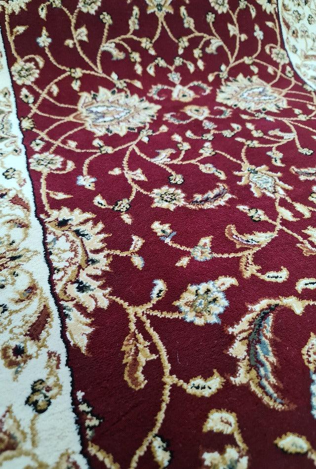 Palace Red Hall Runner | Custom cut length x 80cm wide | $95 per metre