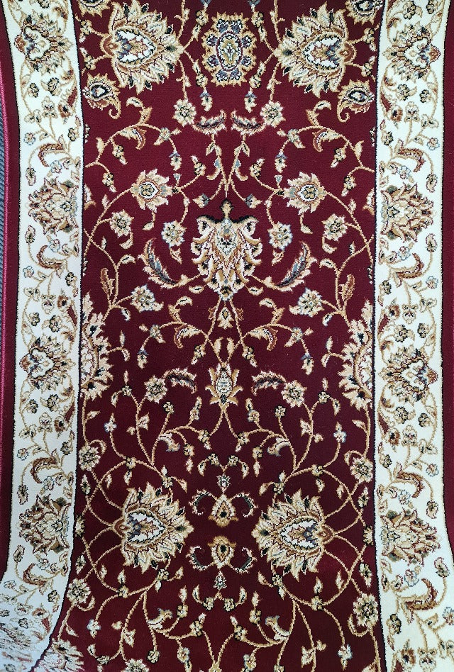 Palace Red Hall Runner | Custom cut length x 80cm wide | $95 per metre