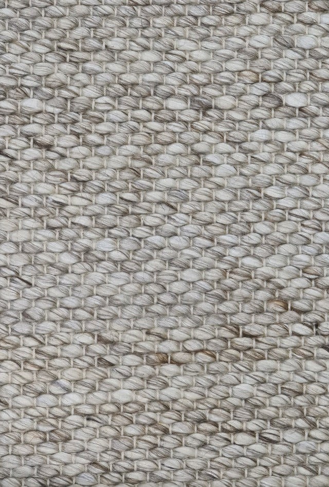Dropletts Off White & Beige Handmade Wool Hall Runner | Custom Cut Length x 80 cm wide | $95 per metre - ETA Late Nov '25