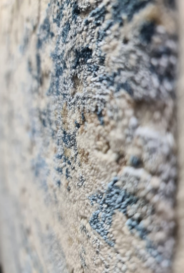 Canyon Ardennes Rug | Blue Beige Ivory Shaded