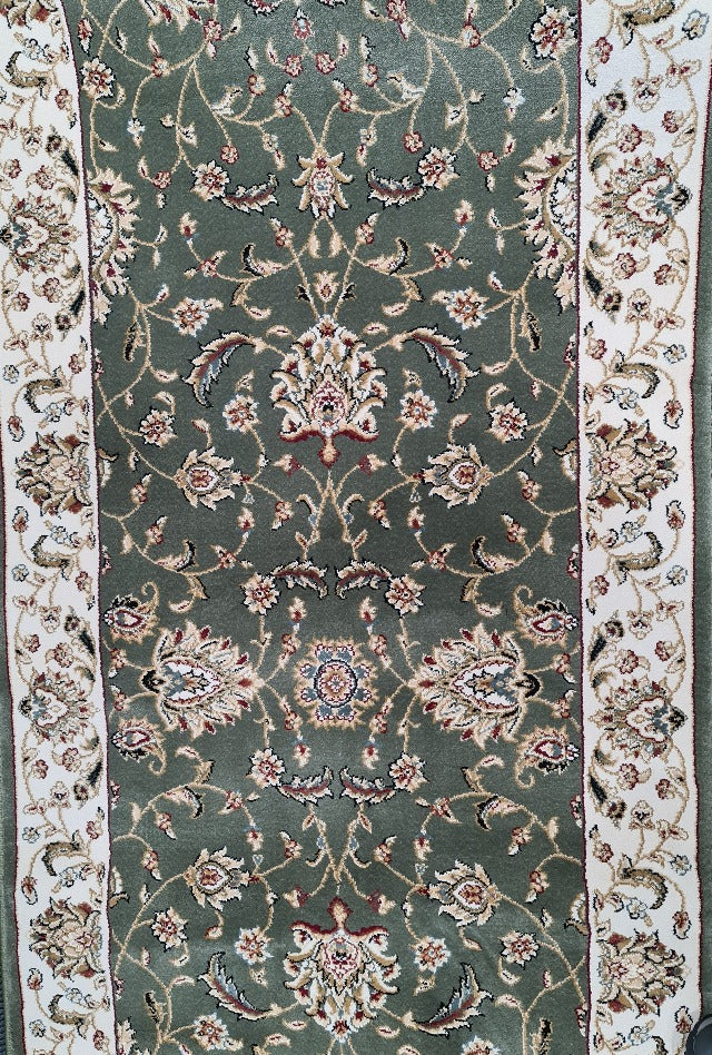 Palace Green Hall Runner | Custom cut length x 80 cm wide | $95 per metre
