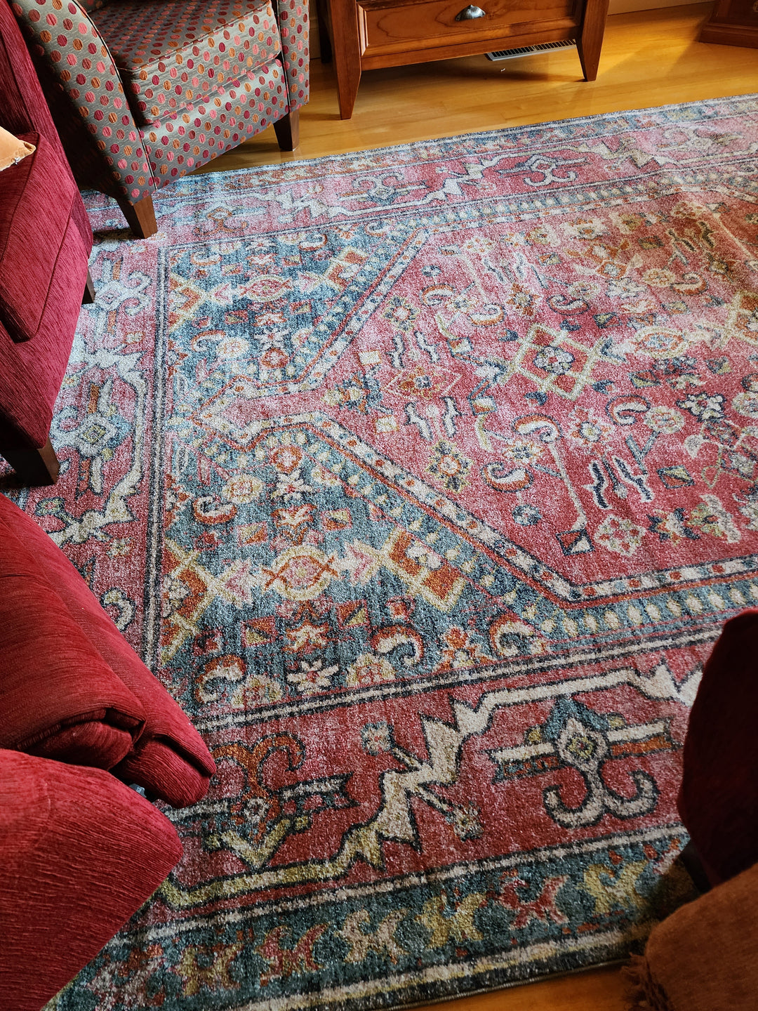 Legacy 856 Crimson Rug