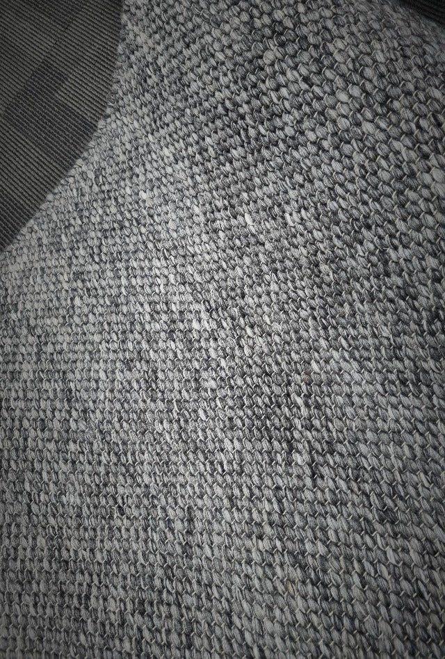 Dropletts Handmade Wool Hall Runner | Midnight | Custom Cut Length $95 per metre