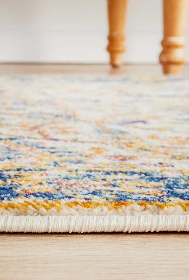 Peacock Distressed Pre-made Hall Runner | Multi | Team Scottie | Kitchen 2022
