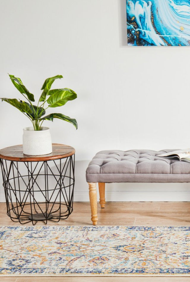 Peacock Distressed Pre-made Hall Runner | Multi | Team Scottie | Kitchen 2022