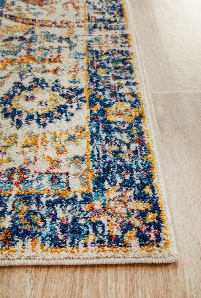 Peacock Distressed Pre-made Hall Runner | Multi | Team Scottie | Kitchen 2022