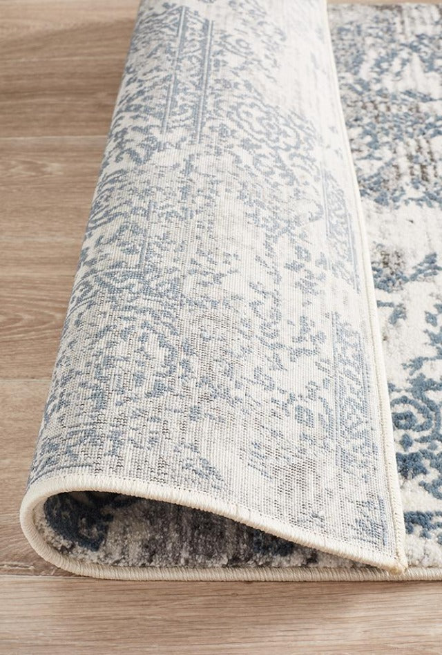 Apsley 1734 Hall Runner | White 80 x 300 cm