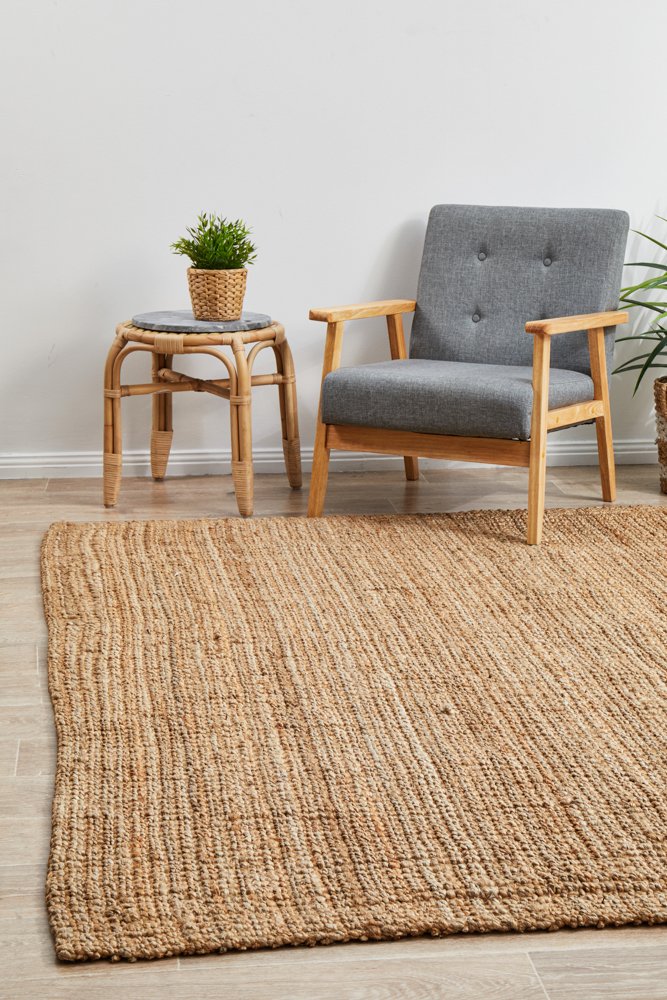 Atrium Barker Jute Rug | Natural