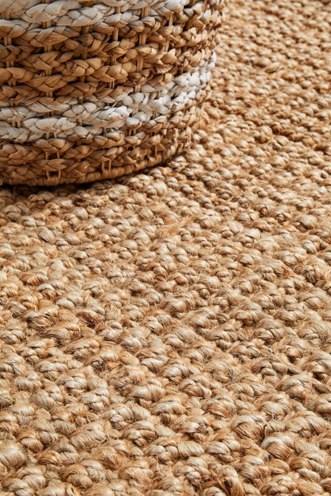 Atrium Barker Jute Rug | Natural