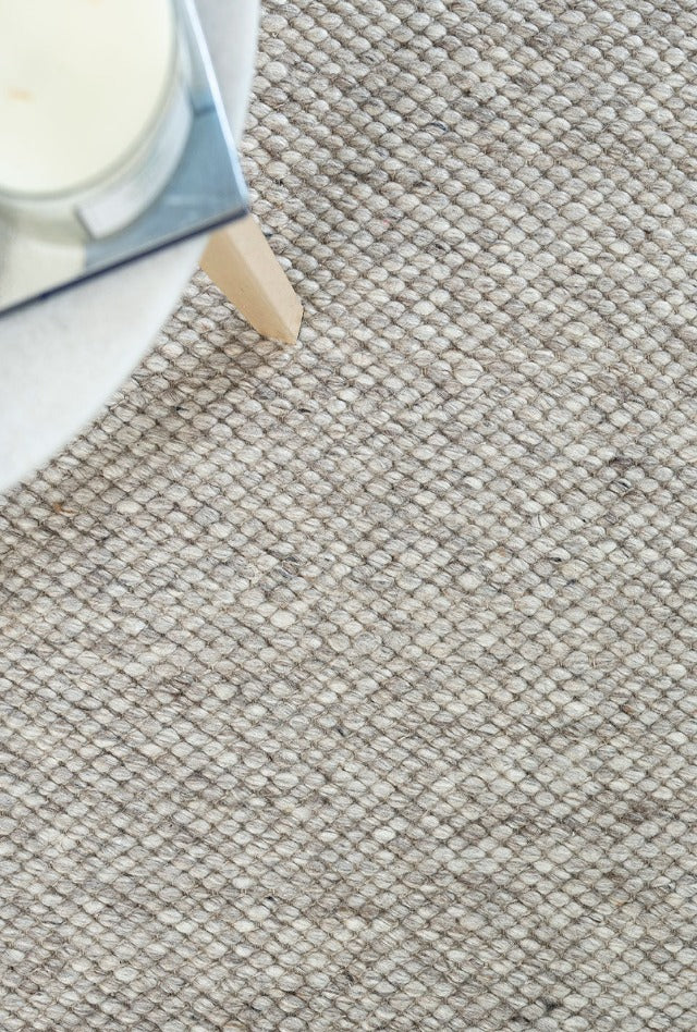 Alfresco Wool Rug | Silver