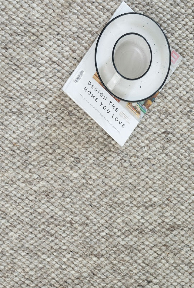 Alfresco Wool Rug | Silver