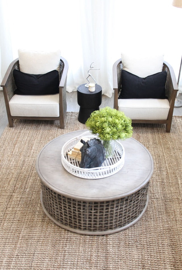 Boucle Jute Rug | Gold