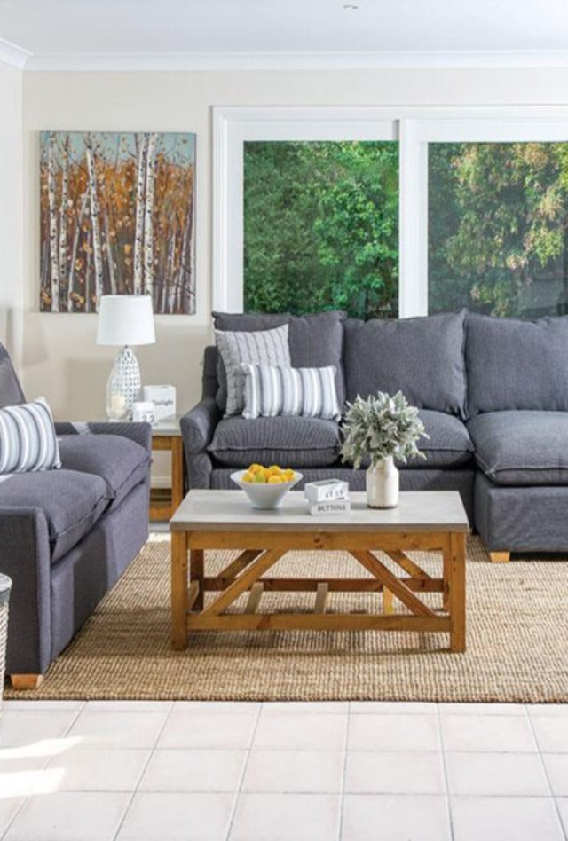 Boucle Jute Rug | Flax Linen