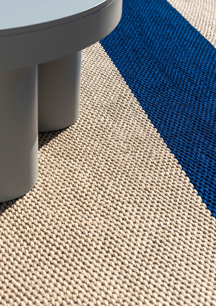 Brink & Campman Deck Electric Blue Outdoor 496708 Rug