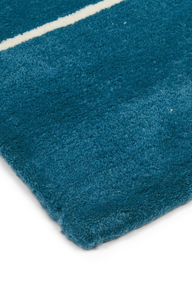 Scion Mr Fox Denim Designer Rug | by Brink & Campman