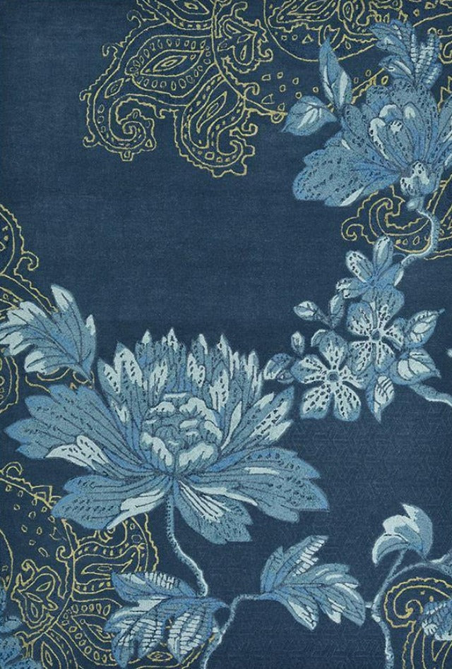 Wedgwood Fabled Floral Navy 37508 Rug