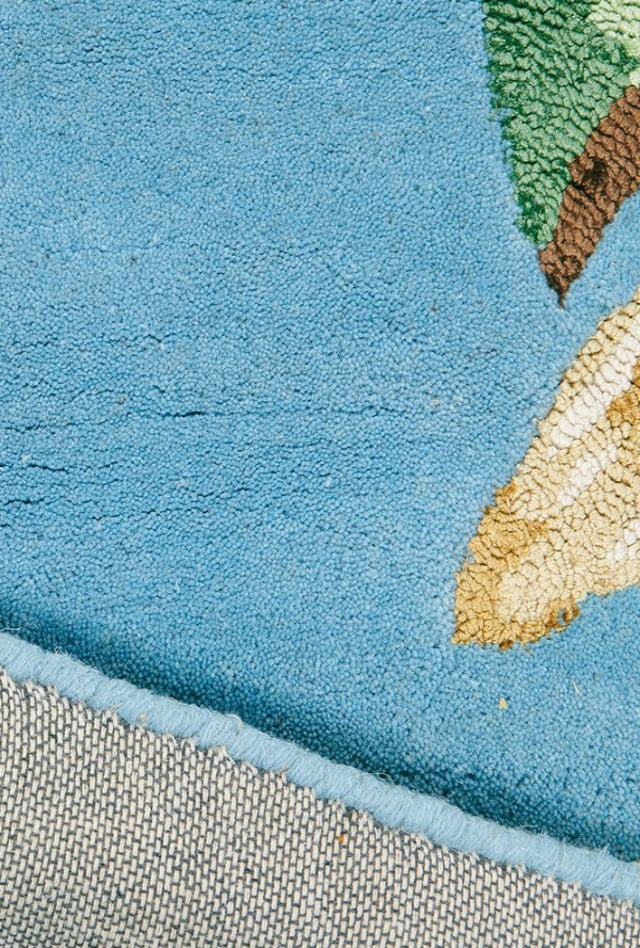 Wedgwood Hummingbird Blue Designer Rug | by Brink & Campman