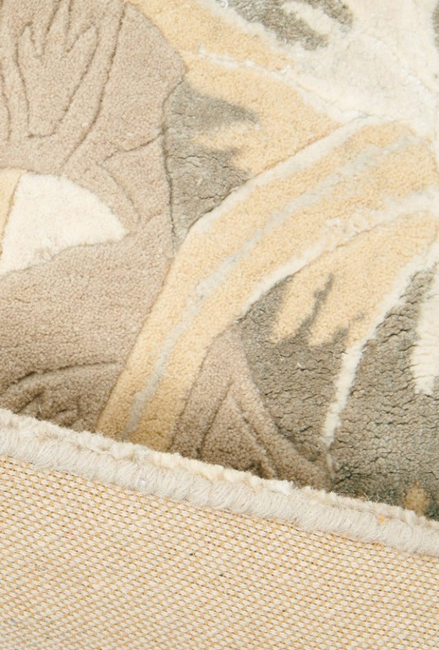 Pimpernel Linen Designer Rug | By Morris & Co