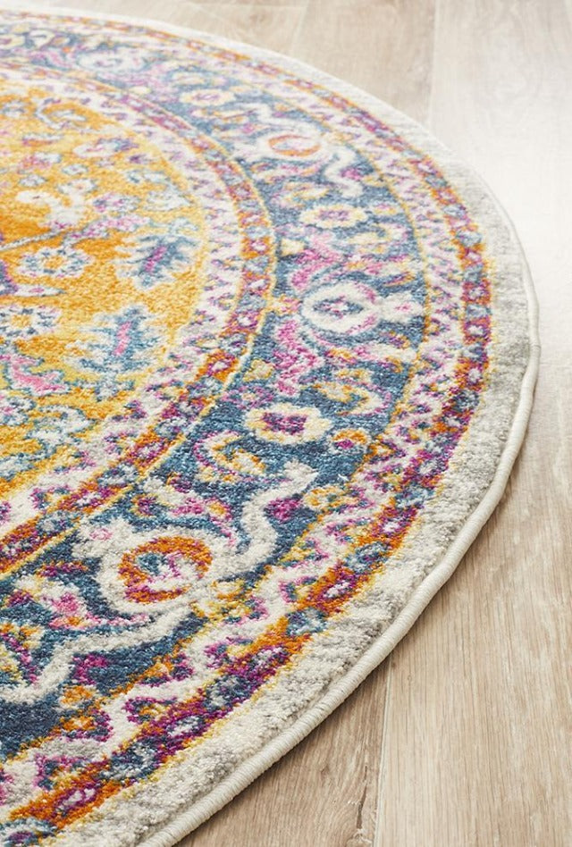 Babylon Providence | Multi Round Rug