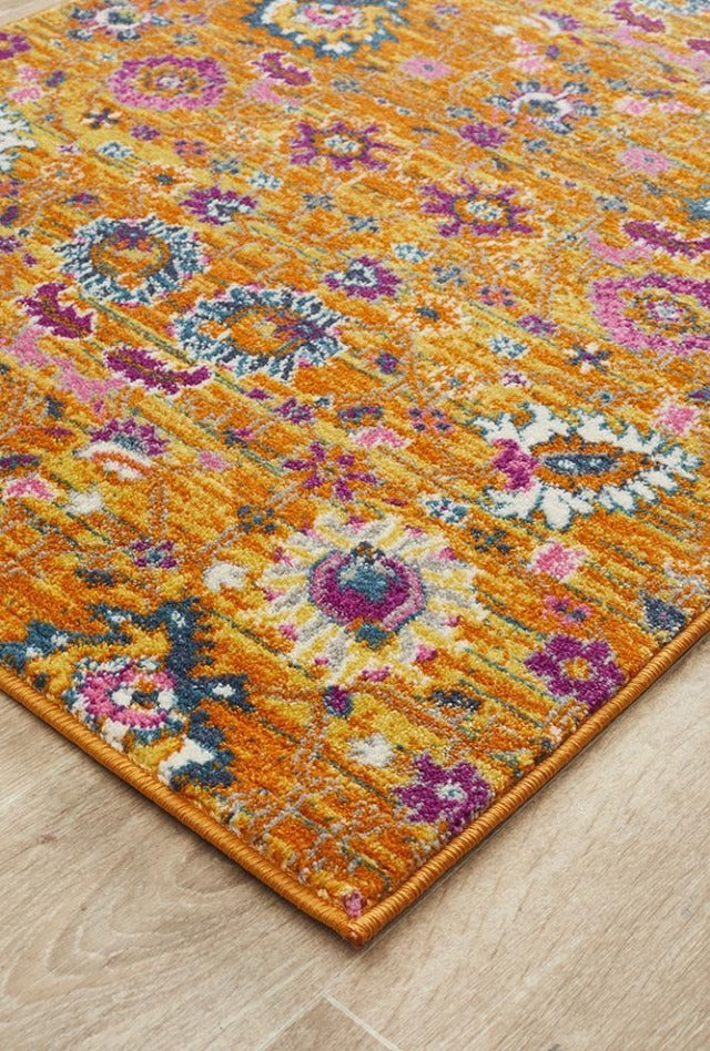 Babylon 210 Rust  Runner Rug