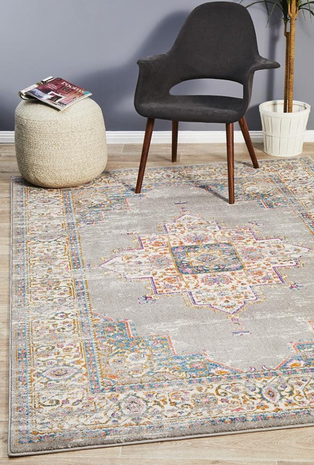 Babylon 211 Rug | Grey