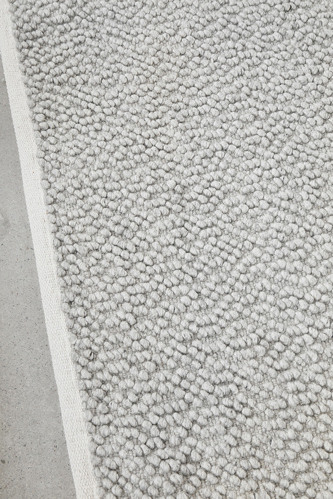 Boucle Rug | Grey