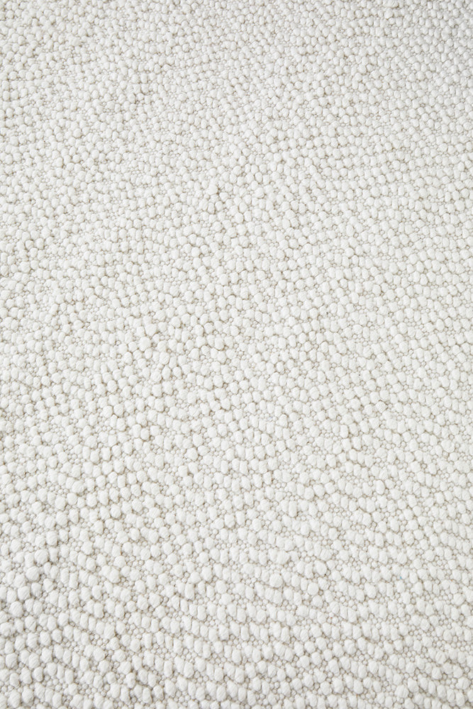 Boucle Rug | White