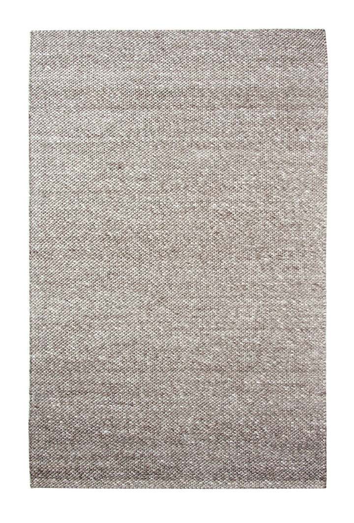 Dropletts Handmade Wool Rug | Beige