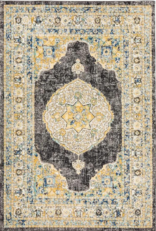 Midnight 955 Rug | Charcoal