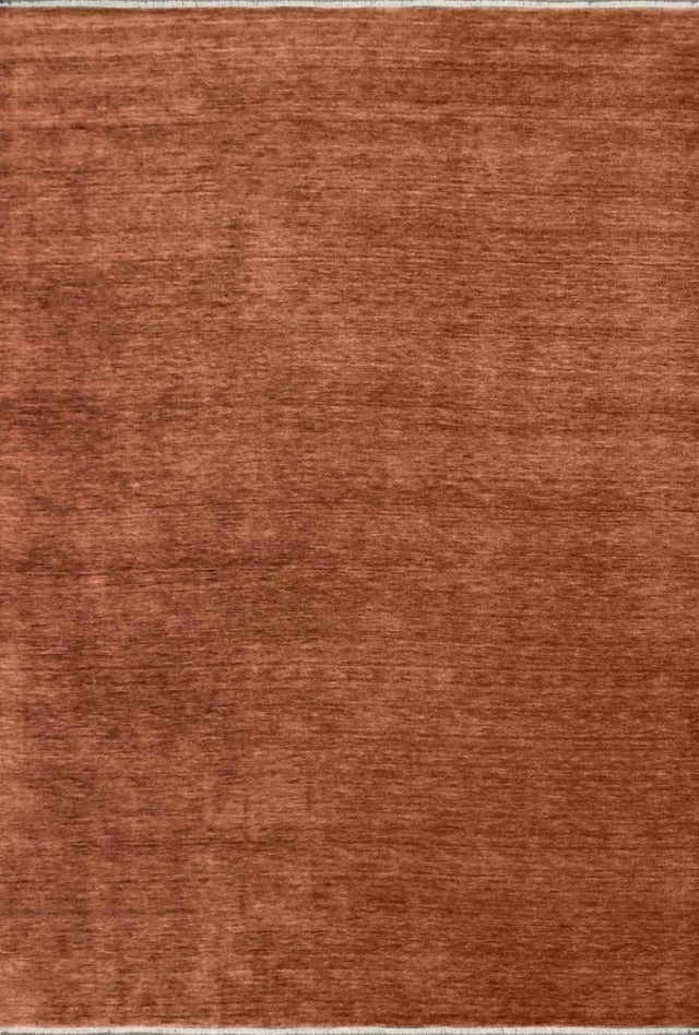 Diva Hand Knotted Wool Rug | Ochre - Enquire now for availability