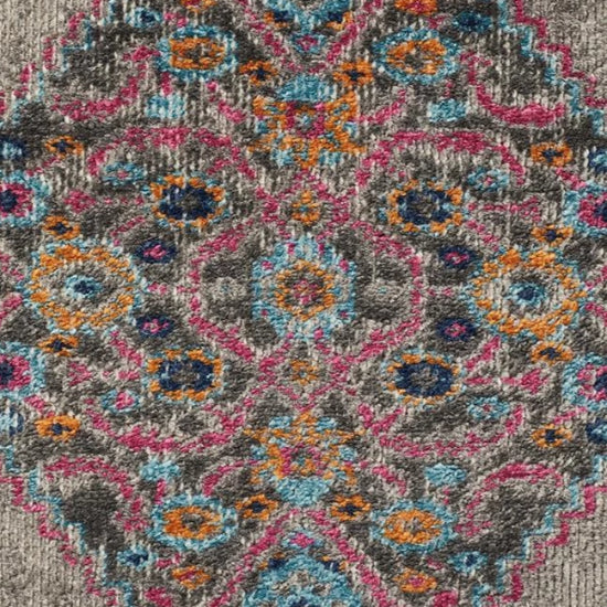 Eternal Poly & Cotton Transitional Runner | Light Grey, Multi