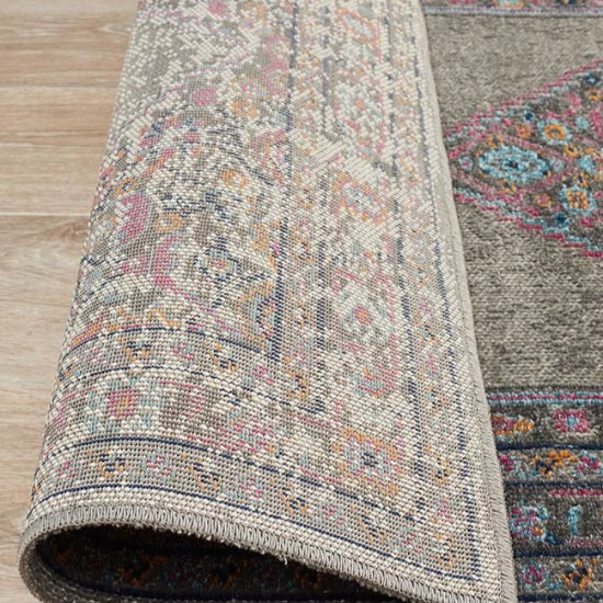 Eternal Poly & Cotton Transitional Runner | Light Grey, Multi