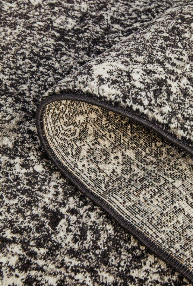 Dream Distressed Pre-made Hall Runner | Charcoal