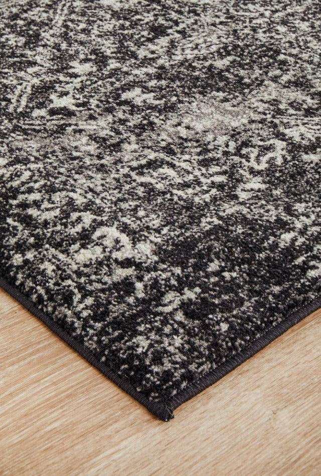 Charmed Pre-made Hall Runner | Charcoal