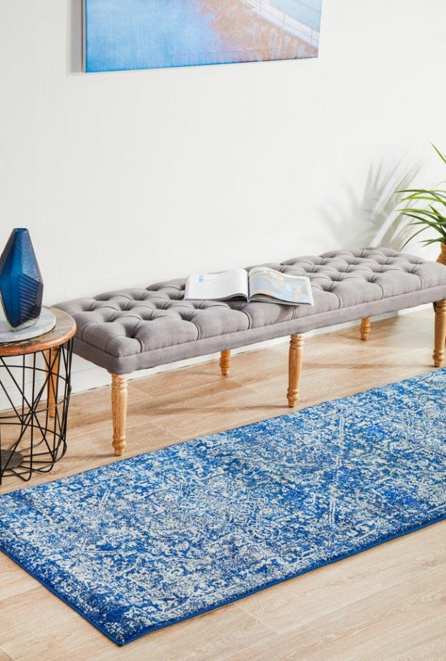 Charmed Pre-made Hall Runner | Royal Blue